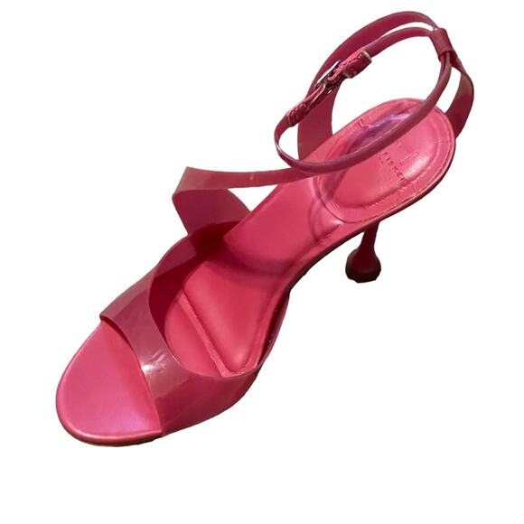 Marc Fisher LTD Claudie Strappy Heels Rubber Sandals Size 7 Pink New No Box - Picture 3 of 11
